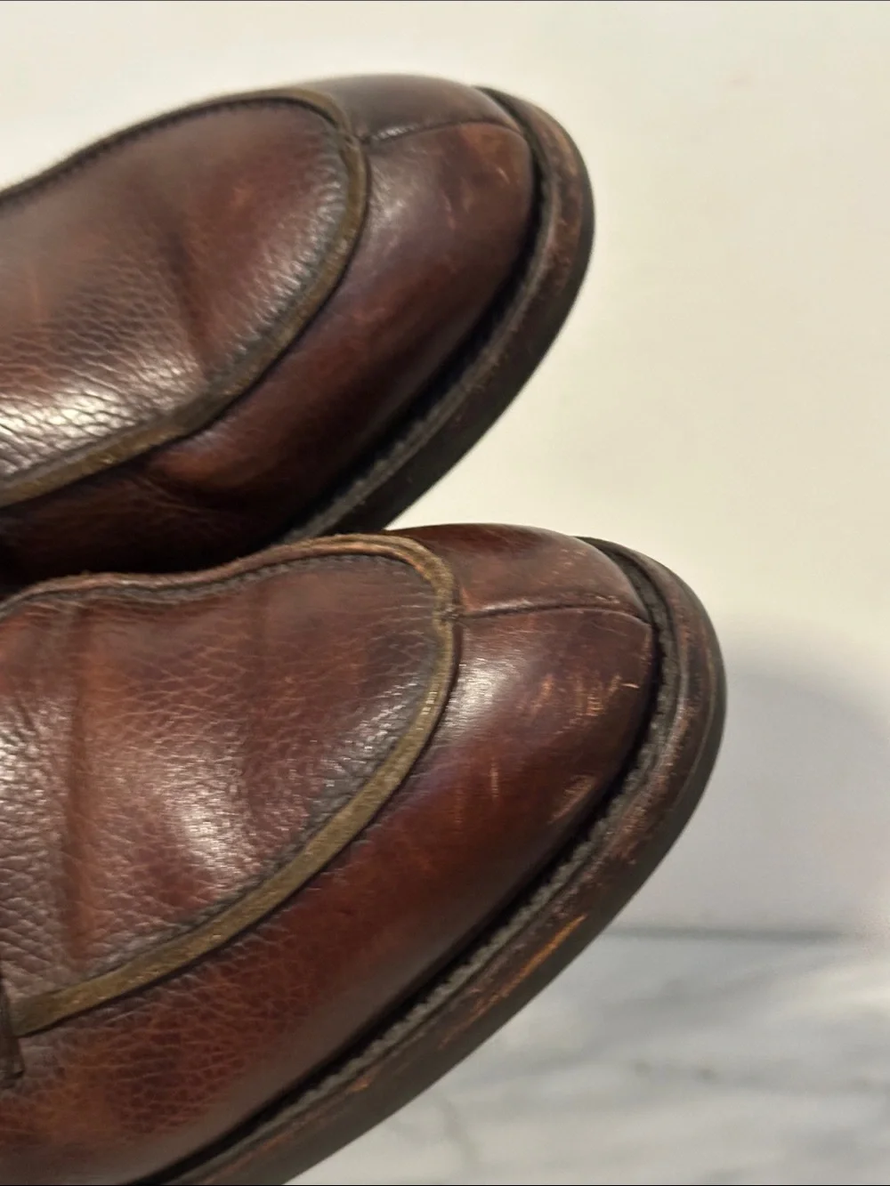 Peal & Co for Brooks Brothers Split Toe Brown Derbies 9.5D men’s